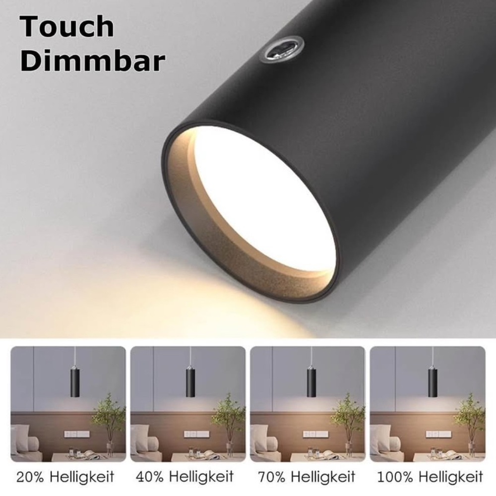 1 Battery Operated Pendant Light, LED Rechargeable Light Battery, 3 Color New - Picture 3 of 9